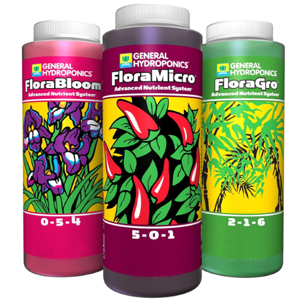 GH General Hydroponics Flora Series