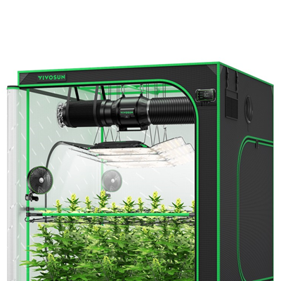 Pimped-out cannabis grow tent